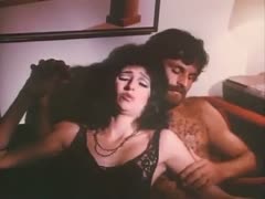 Black haired torrid wifey got painfully fucked by her perverted paramour